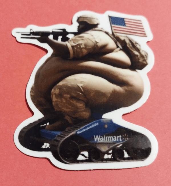 Globocorp Soldier High Quality Vinyl Sticker