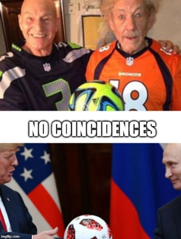 No Coincidences - Trump Putin McKellan Stewart