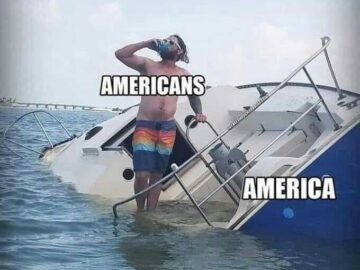 Americans and America - A Boat Allegory