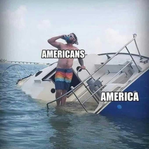 Americans and America - A Boat Allegory