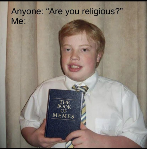 Are You Religious Book of Memes