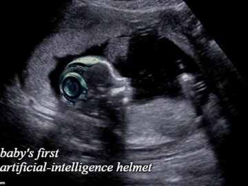 Babiesss First Artificial Intelligence Helmet