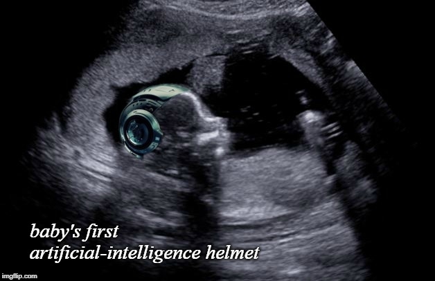 Babiesss First Artificial Intelligence Helmet
