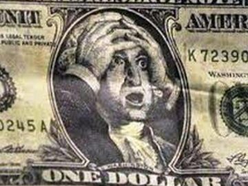 USD Dollar George Washington Double Facepalm