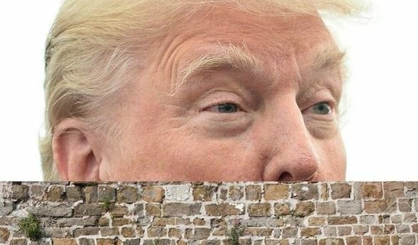 Donald Trump Wallmask