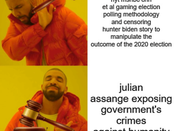 Drake Gavel Julian Assange