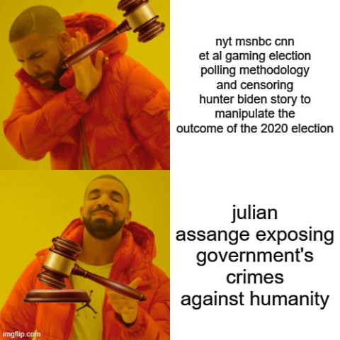 Drake Gavel Julian Assange
