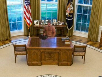 Hunter Biden in the Oval Office