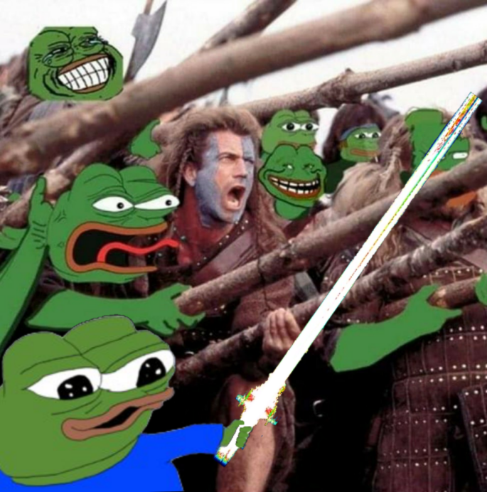 Pepe Braveheart Charge