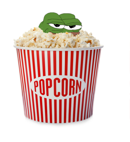 Pepe Popcorn Bucket