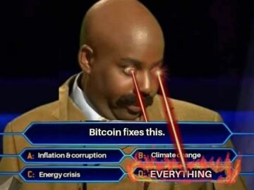 Bitcoin Fixes Everything Who Wants To Be A Millionaire