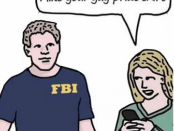 FBI I Like Your Gay Pride Shirt