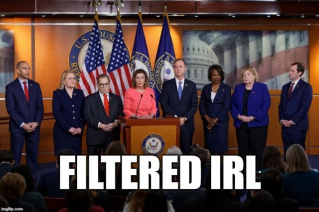Nancy Pelosi Clan Filtered In Real Life