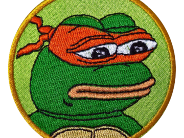 Pepe TMNT Patch